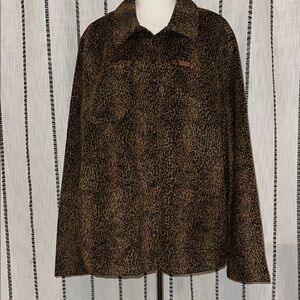 Brixton Women's Jacket Survey W Chore Coat (Leopard)